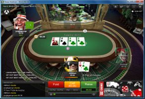 Unibet Poker Table